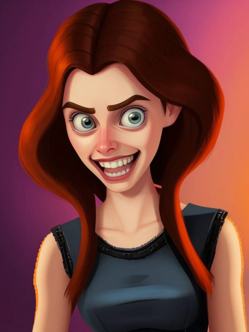Extremely detailed digital art, LucasArts Game Style
Overly Attached Girlfriend Meme,
