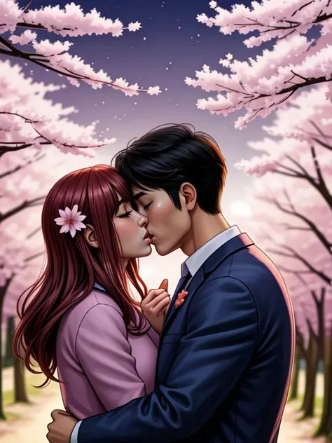 <lora:LCM_LoRA_Weights_SD15:1> 
a romantic kiss under the cherry blossoms