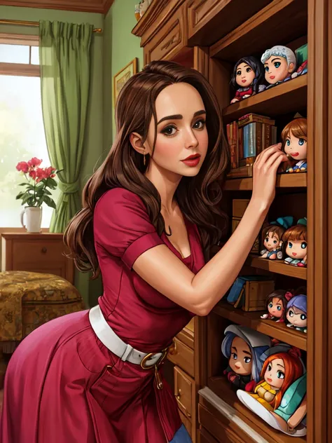 add_detail, masterpiece, Eliza Dushku lives in a doll house,