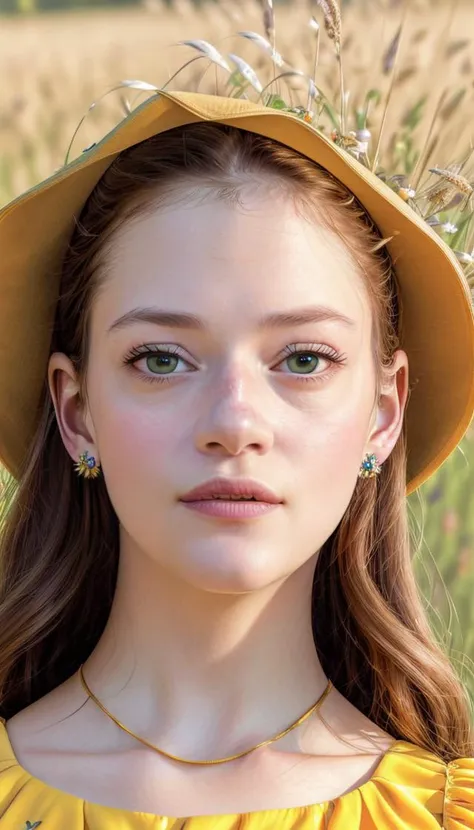 oil painting style portrait of realistic photo of <lora:sd15_VasilinaKireenko_locon_24_v1-000012:1> VasilinaKireenko blonde hair smile, face, eyes, butterfly symbols