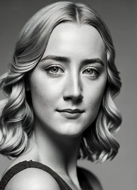 A 1930s professional photograph of sks woman, ((detailed face)), (High Detail), Sharp, 8k, ((bokeh)), <lora:locon_saoirse_v1_from_v1_64_32:1.3>