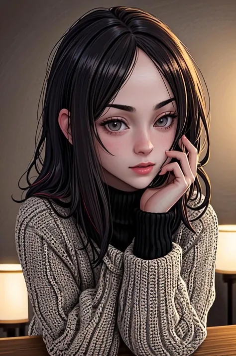 tv_Olesya_Khomu_aka_Mia_Trejsi_PS_V1, ,wearing a cozy knitted sweater, mountain, snow, winter, epiCRealism, epiCPhoto,, wrinkles:0.2, pores:0.2, <lora:epiNoiseoffset_v2Pynoise:1> Masterpiece, Best Quality, ultrarealistic photography, real life, colorful, amazing, perfect lighting, bright colors, dramatic, dynamic, cinematic lighting, hyperrealism, intricate details, epic, realism, <lora:LCM_LoRA_Weights_SD15:1> <lora:detail_slider_v4:0.5>