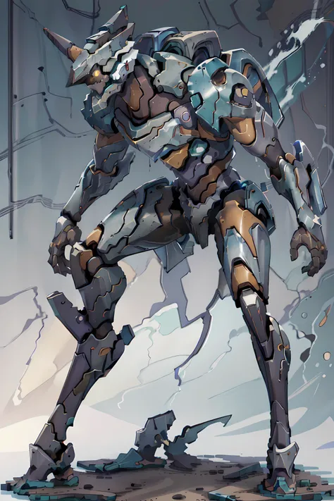 white background, running at viewer, two legs, full body shot, <lora:add_detail:0.1>, detailed, extremely detailed, intricately detailed, evagod, evangelion mecha, science fiction, looking at viewer, official art, Best quality,  <lora:mecha_offset:0.25>, uniform colors, flames, dust, explosion, violent, one head, warning stripes, chunky, wide, blocky, Zaku, thrusters, rockets, high velocity,  <lyco:metalgear-ray_v10:0.95>, metalgear-ray, <lora:EVAIII:0.45>, inhuman,  <lora:[prosthetic quadruped,Quadruped machinery,mechanical tail,mechanical parts, robot joints,hydraulic system,headgear,four feet]:1>, prosthetic, quadraped machinery, mechanical joints, large joints, mechanical horn, <lora:OverwatchTech:1>, owtech, stylized 3d