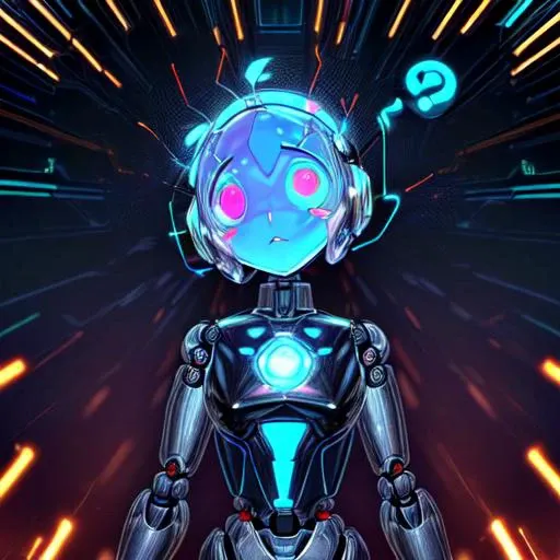 SFW, (robot:1.5), (spinning eyes:1.5), (@ @:1.5), (swirling eyes:1.5), confused, (dizzy:1.3), overwhelmed, (dizzy eyes:1.5), (wide eyes:1.2), (a cute flustered robot that looks like it's part of a maintenance team for a website:1.3), (speech bubble with question marks:1.2), (speech bubble with exclamation marks:1.2), maintenance mode, upper body,
fluffy cartoon-style clouds that give a whimsical lighthearted feel, patterns like polka dots in the background, error message, (blue electrical sparks:1.5), (electrocuted:1.4),
(Light semi-transparent overlays of circuitry or lines of code that subtly hint at the digital nature of the issue without overwhelming the design:1.5),
light mood,
HD, very detailed,
<lora:more_details:1>