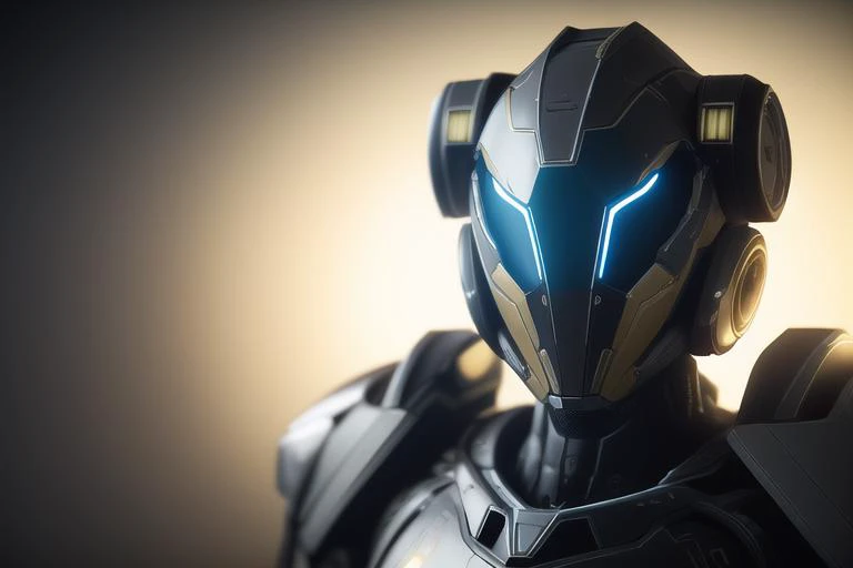 nousr robot best quality, cgunity, 8k, raw photo of (beautiful:1.2) cyborg dog, warframe style, black gold, full body shot, ultra detailed, ambient light, volumetric lighting, realistic, realistic lighting, cinematic lighting, depth of field, sharp focus, dynamic pose, face focus, looking at viewer, (high contrast:1.2), (film grain)