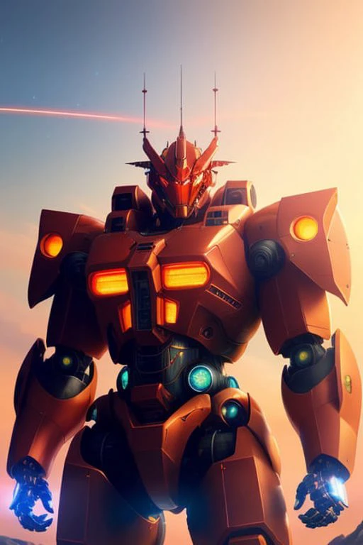 masterpiece, best quality, 8k, ultrarealistic fantasy illustration of (big red mecha\(dragon\):1.2), (stars), (mars), (big meteor), highly detailed hard surface modeling texture, explosions, reflection of light, reflective lighting, sharp focus, (half body portrait:1.3)