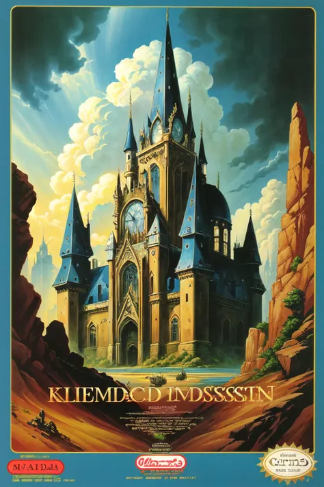 masterpiece,best quality, box art, retro artstyle, a kingdom where magic is forbidden, logo, English text, 1980s /(style/), cover, copyright name, <lora:NesBoxArtV1.1:1>