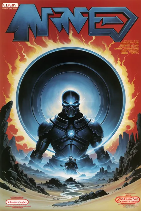 masterpiece,best quality, box art, retro artstyle,  a magic portal to the underworld, logo, English text, 1980s /(style/), cover, copyright name,   <lora:NesBoxArtV1.1:1>