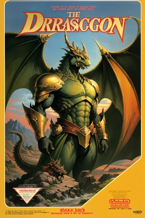 masterpiece,best quality, box art, retro artstyle, a powerful artifact that can grant immortality is guarded by a powerful dragon, logo, English text, 1980s /(style/), cover, copyright name, <lora:NesBoxArtV1.1:1>