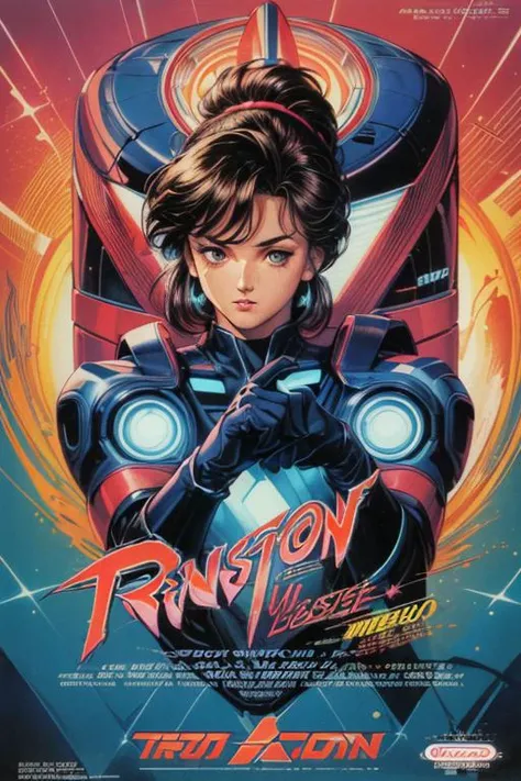 (masterpiece, best quality, highres, absurdres, ultra-detailed:1.2), <lora:NesBoxArtV1.1:0.8>((box art, logo, English text, 1980s /(style/), copyright name, retro artstyle)), (tron, lasers, retrowave) <lora:add_detail_v1:0.85>