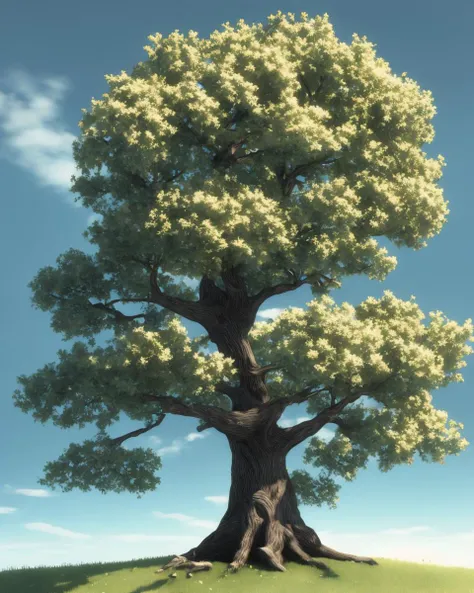 tree <lora:3dModelFarm_V_1_20_Step:0.9>, epic realistic