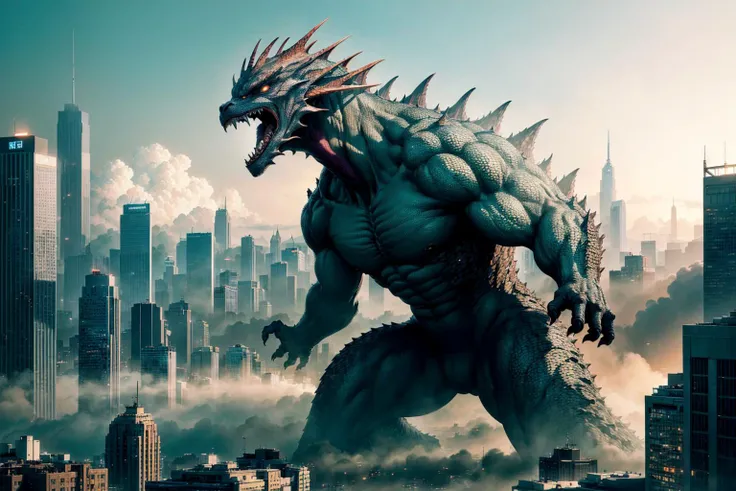 kaijuu, cityscape, city attack,
masterpiece, best quality, realistic, ultra highres, depth of field, (detailed background), (masterpiece:1.2), (ultra detailed), (best quality), intricate, comprehensive cinematic, fantasy photography, (gradients), colorful, detailed landscape, visual key,
