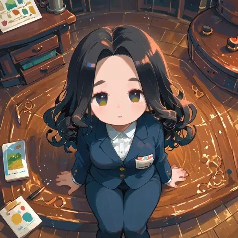 PonyScores7, source_anime, rating_safe, ah1, 1girl, (curly hair), long hair, (black hair), mature female, (parted hair:1.7), (round face:1.2), (no_bangs), (no_fringe), (thick eyebrows), (curvy), round-chin, (greenish hazel eyes), caucasian, (downturned eyes:1.2), (plump face), <lora:ETO_OCPonyXL:0.5> eto_oc, skindentation, (plump:1.2), thick thighs, wide hips, busty, voluptuous, kinky curls, lips, bad-hands-5, <lora:venus body PonyXL:0.6>, <lora:xl_more_art-full_v1:0.3>, <lora:shinyskin2:0.3> glistening skin, <lora:aesthetic_anime_v1s:0.3>, <lora:Expressive_H:0.3> Expressiveh, <lora:hairdetailpxl:0.3> hairdetailpxl, <lora:EpicF4nta5yXL:0.3>, <lora:detailxl:0.3> detailxl, <lora:Fant5yP0ny:0.3>, best quality, amazing quality, best aesthetic, absurdres, <lora:expressive eyes:0.3> expressive eyes, <lora:eyedetailpxl:0.3> eyedetailpxl, illustration, Volumetric_Lighting, ultra-detailed, very aesthetic, intricate details, 8k, masterpiece, best_quality, (naughty face), (from above), (She sits on the floor, her legs stretched out in front of her, painting her toenails), (By the Neuschwanstein Castle in Bavaria), (ship cove Harrington blazer), <lora:Eyes_High_Definition:0.3> EyesHD, looking at viewer, Stable_Yogis_PDXL_Positives, AS-Adult,