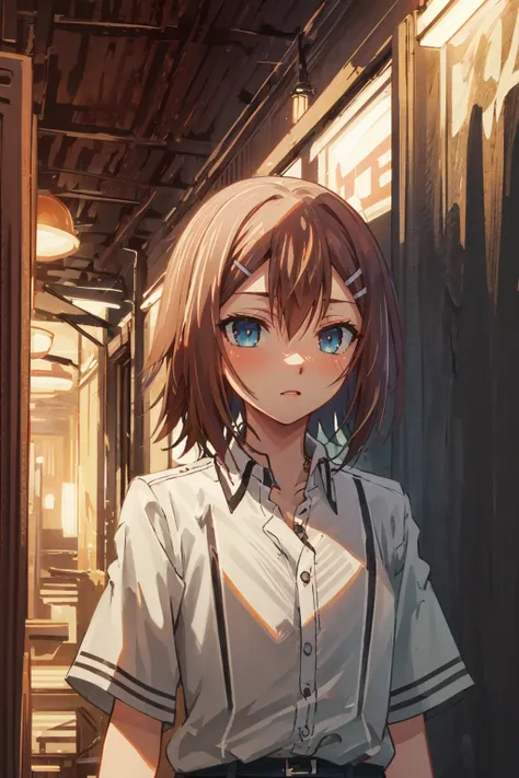 highly detailed,{best quality}, {{masterpiece}}, {highres}, original, extremely detailed 8K wallpaper,masterpiece, best quality, illustration, beautifully detailed eyes,cinematic lighting,Hideyoshi, upper body,