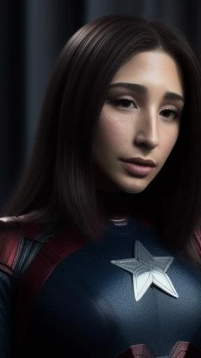 photorealistic,abella danger, <lora:AbellaDanger:0.7>, cosplay_marvel, absurdres, best quality, <lora:LowRA:1> <lora:more_details:1>,