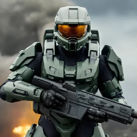 Dark Fantasy Art of cinematic film still of <lora:Cinematic Hollywood Film:1.5>
Epic Creative Scene a halo suit master chief man in a suit with a gun in halo wars Cinematic Hollywood Film Style, dark, moody, dark fantasy style