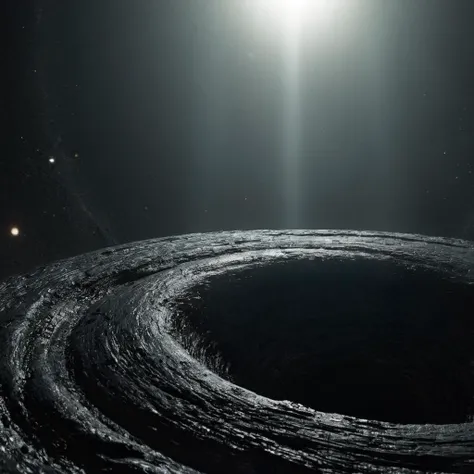 Dark Fantasy Art of cinematic film still of <lora:Cinematic Hollywood Film:1.5>
Epic Creative Scene a black hole with a black object in the background Cinematic Hollywood Film Style, dark, moody, dark fantasy style