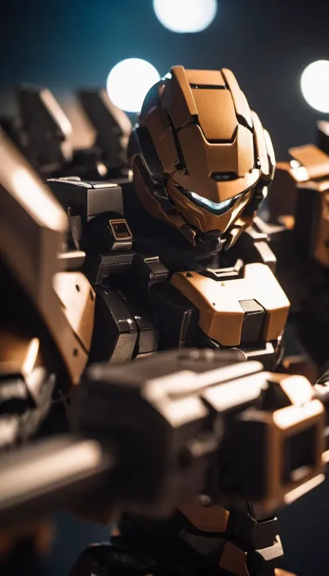 cinematic film still, (RRS:1.5), mecha taking aim, Beam rifle, shallow depth of field, (ultra-detailed mecha armor), vignette, highly detailed, high budget Hollywood , bokeh, cinemascope, moody, epic, gorgeous, film grain, grainy<lora:srdxl_v1f:0.4>