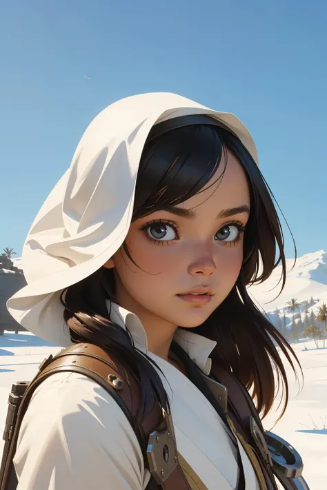 1girl, portrait of a [Persian:Fijian:9] Friar Izabella Miko, colourised, face portrait, epic, tragic, military art, fantasy, dieselpunk, hd shot, digital portrait, beautiful, artstation, comic style, by artgerm, guy denning, jakub rozalski, magali villeneuve and charlie bowater