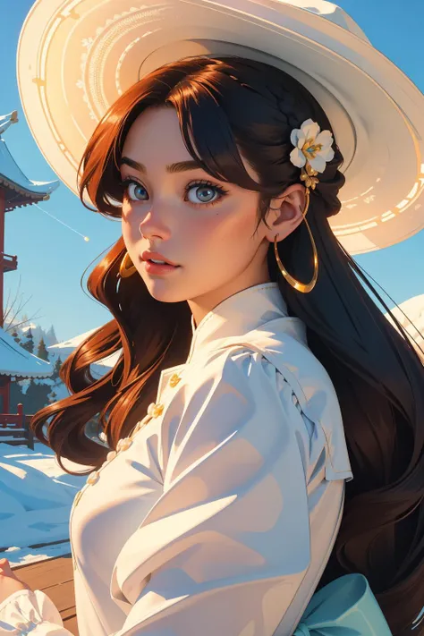 1girl, detailed Drawing, Pixel Art, surreal, soft focus of a Invigorating Icy burly Baroque (Woman:1.3) , she is in a Western setting, she is feeling very shocked, she is Frolicking, dressed in a very Abhorrent Kurta, she has French twist bun hairstyle, the Woman has a [Traditional:Electroluminescent:13] [Ivorian:Chinese:11] Red sun hat, Lipstick, Tasteless flowers with Willow, at Twilight, Wide view, photography art, (stylized by Lewis Morley:0.7) , Anime screencap, Romantic, intricate details, Neon Light, 50mm, Fujicolor, dark orange paint splotches, Gilded, good-looking Vibrant Color eyes, highly detailed face, lots of details, Highres