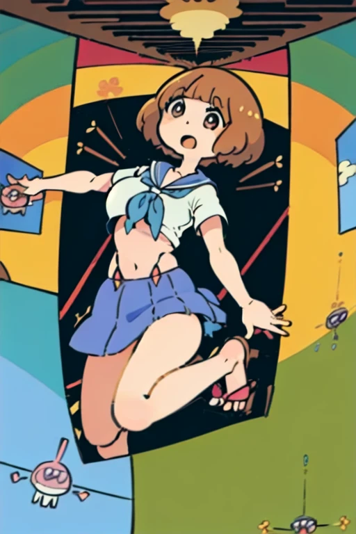 ((ultra detailed)), ((illustration)), beautiful, amazing, (((masterpiece))), mankanshoku mako , 1girl, shcool uniform, <lora:Test-000005:1>, <lora:cutescrap05v_cutescrap3:0.8>