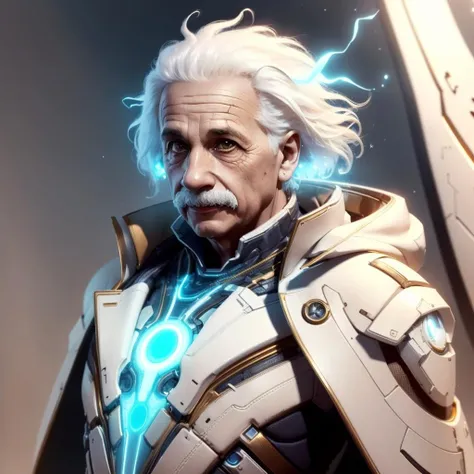 <lora:OrokinTech-20:0.8>, orokintech , scifi, smooth , gold ,
man , Albert Einstein, <lora:Albert Einstein:0.8> , scientist coat,
