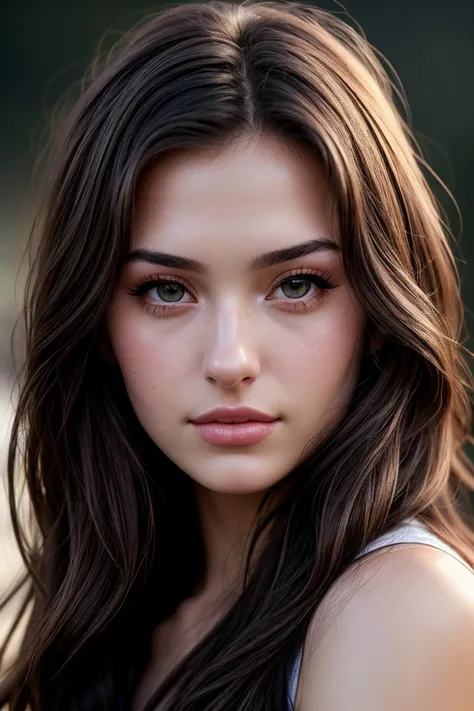photo of beautiful (jcl3m3nts-120:0.99), a woman with perfect hair, wearing Harvest Gold (shosei:1.1),  (plain background:1.1), modelshoot style, (extremely detailed CG unity 8k wallpaper), professional majestic photography, (Leica M6 Camera), 24mm, exposure blend, hdr, faded, extremely intricate, High (Detail:1.1), Sharp focus, dramatic, soft cinematic light, (looking at viewer), (detailed pupils), 4k textures, elegant, ((((cinematic look)))), soothing tones, insane details, hyperdetailed, low contrast