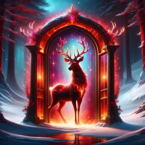 high quality, masterpiece, <lora:SDXLRageStyle:1> enchanting RageStyle fantasy art painting of an ancient portal made of glass, (minimalist reindeer design:0.4),
4k, high quality, masterpiece, 8k, highly detailed, fantasy art style, epic, gorgeous, absurdres, vibrant, oil matte painting