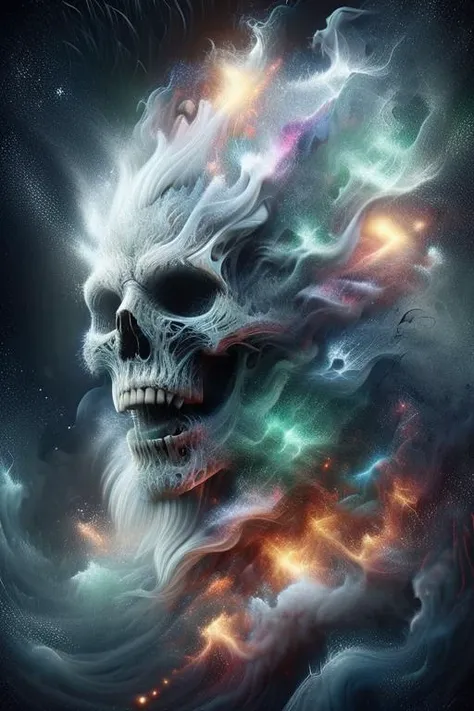 steam and smoke, fire and rain, extreme color contrasts, detailed beauty in the domain of chaos, gods and demons laugh at mortals as death takes them, abstract elements of the universe project into reality, chaos invades the realms of common humans, black and white, grayscale, chiaroscuro,
cinematic, dramatic, 8k uhd,<lora:add-detail-xl:1> <lora:SDXLAuroraStyle:1> aurora, <lora:ral-dissolve:1> ral-dissolve