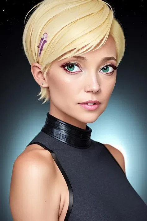 (extremely detailed 8K, high resolution, ultra quality), <lora:6teen_CaitlinCooke:0.7> caitlin_cooke, blonde hair, short hair, hairclip, AS-MidAged