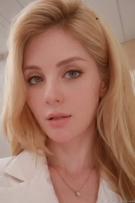 a dentist woman <lora:k4t3c4stl3:1>, dentists office, for routine checkup, dentists outfit, highly detailed face, RAW, 8K, (candid:1.3, amateur:1.3), freckles:0.2