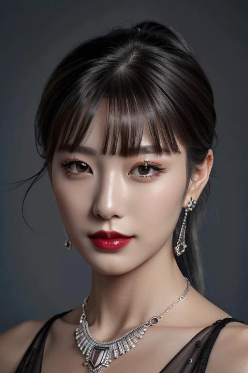 Wonyoung do IVE face, photo realist, ultra HD, 8K, big and juicy lips