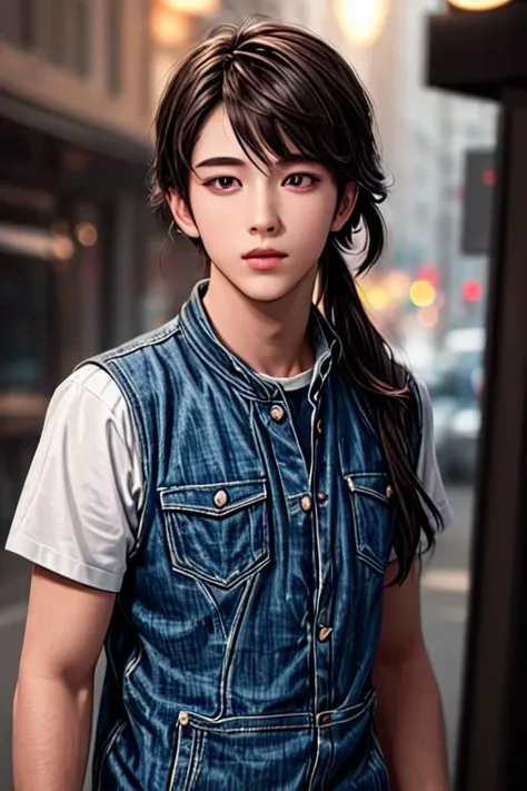 ((masterpiece)),((bestquality)),8k,high detailed,ultra-detailed, depth of field, (1girl:1.4), female focus, solo, Random emotion Expression, Stylish Pose, cinematic lighting, <lora:muscle_slider_v1:-0.3> ,<lora:weight_slider_v2:-0.4>,(random different handsome male's face:1.1),(Random Hairstyle:1.2),(medium full shot:1.2), <lora:add_detail:1>,