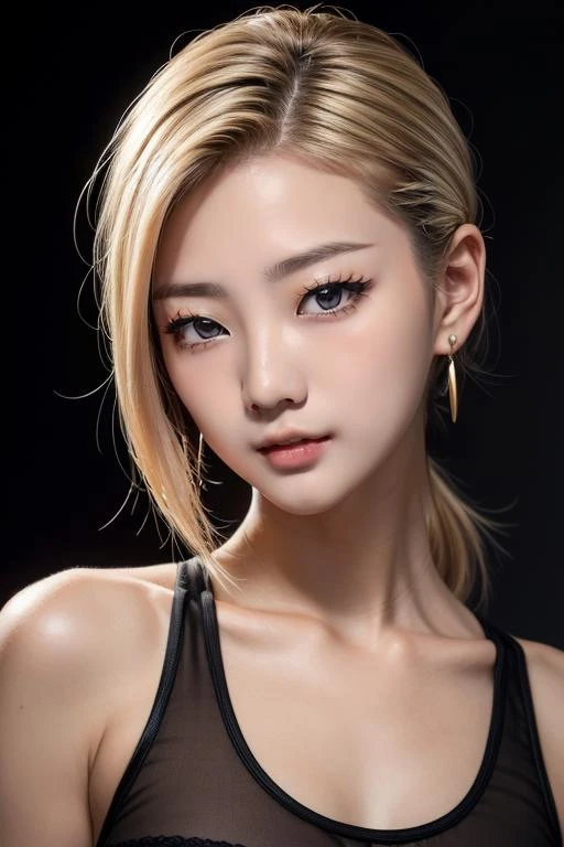 ((masterpiece)),((bestquality)),8k,high detailed,ultra-detailed,photography,award winning,documentary,Original Photo,Realisticity,(simple background:1.35),
1girl,Ash blonde Hair,drill hair,hair intakes,low ponytail,solo,Asian slim girl,solo,beautiful male face,real skin texture,well-proportioned hands,medium full shot,(Random color underwear:1.4),(different face features:1.45),makeup,lips,eyeliner,eyelashes,earrings,nail polish,
([Emergency lighting|Eye light|Rembrandt Lighting|Mood lighting]),(in the studio,[Golden Ratio|Portrait|Cinematic Shot]),[looking at phone|Smelling|glove biting|outstretched arms|public indecency|Imagining],<lora:add_detail:1>,<lora:muscle_slider_v1:-0.15>,<lora:weight_slider_v2:-0.15>,