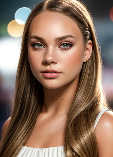 Raw Photograph, (half body shot:1.4), Foto hiperrealista en primer plano de (ALEXANDRA DADDARIO:0.5)(THYLANE BLONDEAU:0.5),20 years, highly realistic, meticulous details, beautiful shiny hair, (highly detailed beautiful eyes),sharply focused skin, seductive smile ,highly  detailed lips, dslr,sharp focus,(top-quality), (​masterpiece), (seducing: 1.2 ), sexy midriff, busty ,toned abs, Seductive cleavage, Sharp details, Frivolous and scandalous, (hyperrealistic skin:1.3), ( shiny skin:1.3),exotic ornaments  on body, (dramatic colourful lighting:1.3), (detailed surreal environment : 1.3),8k,16k,masterpiece