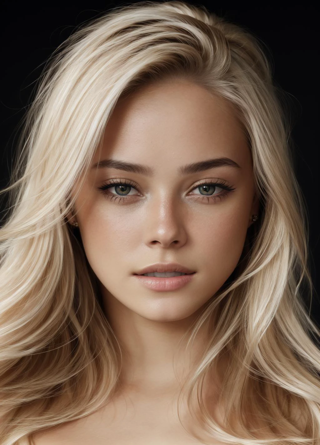 <lora:Olivia Dunne_0l1d7:1> 0l1d7, blonde hair,, professional head shot, perfect eyes, highly detailed beautiful expressive eyes, detailed eyes, glamorous hair, perfection gorgeous smile, light makeup, good atmosphere. large depth of field, deep depth of field, , (8k, RAW photo, best quality, depth of field, ultra high res:1.2), intricate, photorealistic, masterpiece, ultra-detailed), crisp, vivid lighting
