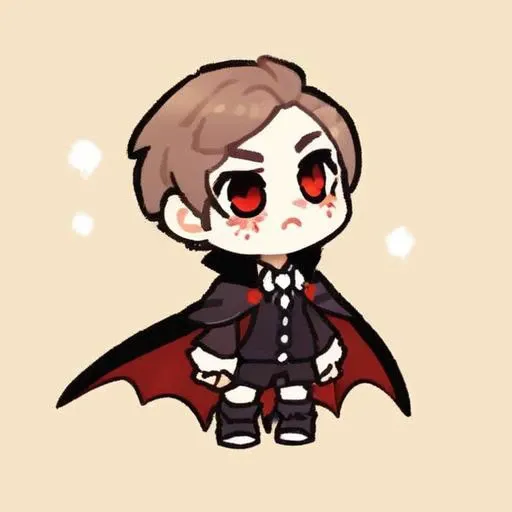<lora:qlieexl:1>,full body,\(qline\),chibi,vampire