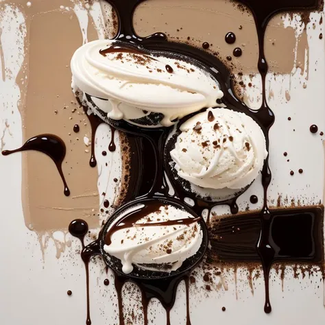 bold, Abstract Expressionism, vanilla ice cream, turkish coffee, <lora:epiNoiseoffset_v2Pynoise:2>