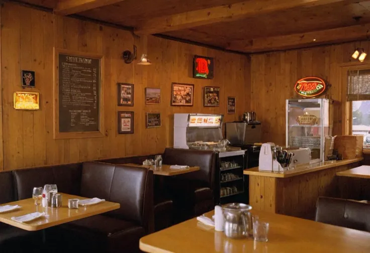 CineTwinPeaks, restaurant, indoors