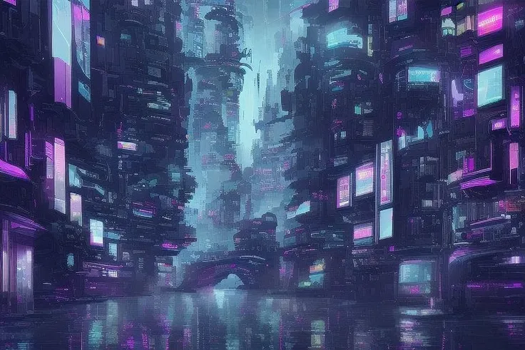 (masterpiece, best quality:1.2), ultra-high resolution, intricately detailed, futuristic cyberpunk car, lora:EdobCar_v1.1:1, dynamic lighting, sleek design, ((visually captivating)), lora:CyberPunkAI:.8 CyberPunkAI car on a neon-lit city street, (((cyberpunk atmosphere))) or speeding through a rain-soaked metropolis, (((cyberpunk aesthetics))), amidst a dense cybernetic cityscape, (((cyberpunk allure)))