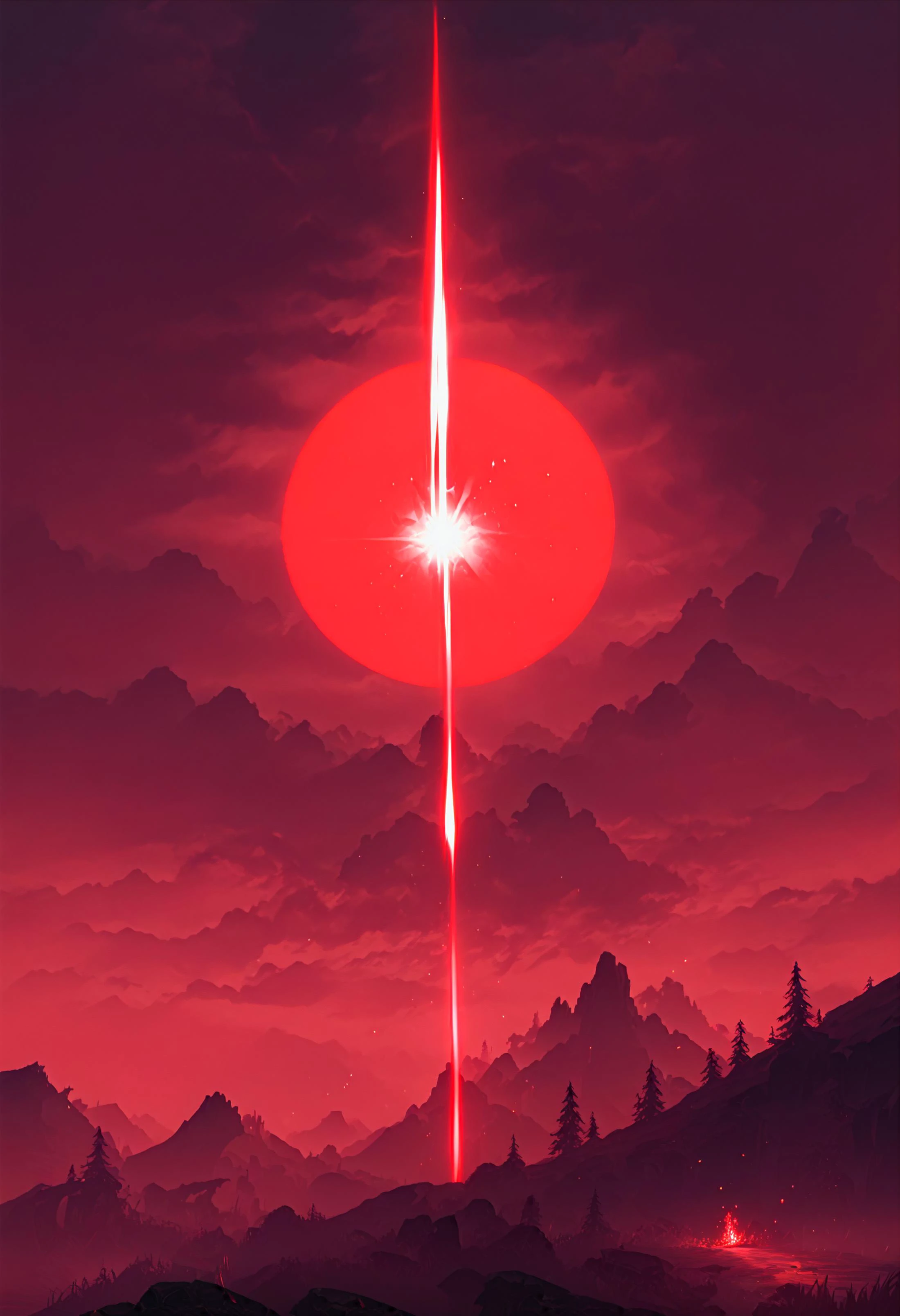 ,limited palette,xdx style,
score_9,score_8_up,score_7_up,source_anime,
trippy, 1 girl, The Valley of Death, The Undead, (selective color:1.2), (grey colorscale:1.2), (glowing red light), mist, biblical, volumetric lighting,wutheringscene,<lora:Twixys_Wuthering_Waves_Scenery_Style-000014:0.8>