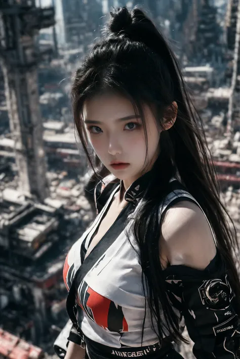 xuer flies over, 1girl, (dramatic, gritty, intense:1.4),masterpiece, best quality, 32k uhd, insane details, intricate details, hyperdetailed, hyper quality, high detail, ultra detailed, Masterpiece,
<lora:~Q?-g*ge xuer flies over:0.8>absurdly long hair, very long hair,ninja,