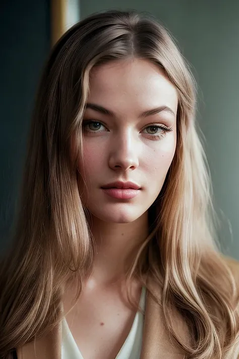 beautiful woman (EPV3r0n1c4L4k3:.99), perfect hair, jewellery, ((portrait)), (closeup:1.2), ((from the waist up)), ((( classroom :1.2 ))), natural skin texture, (( Blazer :1.2)), 24mm, 4k textures, soft cinematic light, adobe lightroom, photolab, hdr, intricate, elegant, highly detailed, sharp focus, ((((cinematic look)))), soothing tones, insane details, intricate details, hyperdetailed, low contrast, soft cinematic light, exposure blend, hdr, faded, now, ("I've got a bad feeling about this.":1.1)