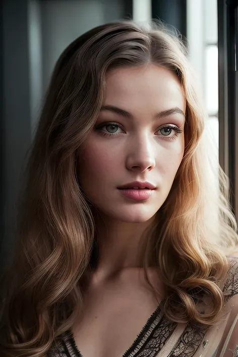 beautiful woman (EPV3r0n1c4L4k3:.99), perfect hair, jewellery, ((portrait)), (closeup:1.2), ((from the waist up)), ((( storage room :1.2 ))), natural skin texture, (( Sheer blouse :1.2)), 24mm, 4k textures, soft cinematic light, adobe lightroom, photolab, hdr, intricate, elegant, highly detailed, sharp focus, ((((cinematic look)))), soothing tones, insane details, intricate details, hyperdetailed, low contrast, soft cinematic light, exposure blend, hdr, faded, now, ("I've got a bad feeling about this.":1.1)