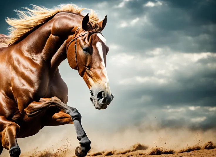 photo of a majestichorse running, masculine, epic (photo, studio lighting, hard light, sony a7, 50 mm, hyperrealistic, big depth of field, mate skin, pores, wrinkles, concept art, colors, hyperdetailed, hyperrealistic) <lora:locon_majestichorse_v1_from_v1_64_32:1>