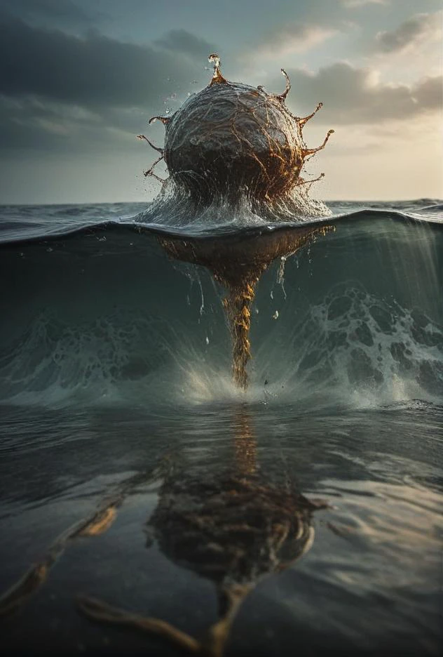 (Surreal Photography Awards #1 most crazy photorealistic photo)BREAK((Perfect concept implementation))(invented photo surreal style) award winning photo of ((Water and cells)BREAK((phantasy imagination))BREAK (phi golden ratio photo composition)(pleasantly saturated very detailed rich mid-level contrast)(stunning breathtaking)BREAK, (in the prototype style of [Salvador Dali] [post-processing: oversharpen, expert dodge and burn, ISO 400 color film noise, corner darken vignette)
<lora:LCM-LoRA-XL_V1:0.21>
<lora:SDXLHighDetail_v5:0.3>
<lora:ral-exposure:0.3> ral-exposure <lora:sdxl_photorealistic_slider_v1:1.5> 
<lora:RMSDXL-DarknessCinema-XL_V1:1.6>
ISO 200 film grain, ð