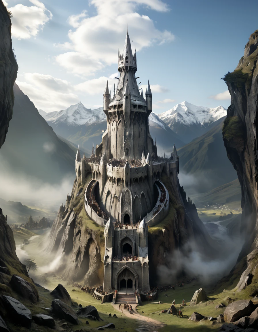 Minas Tirith 'the lords of the ring',