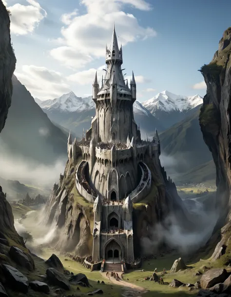 Minas Tirith 'the lords of the ring',