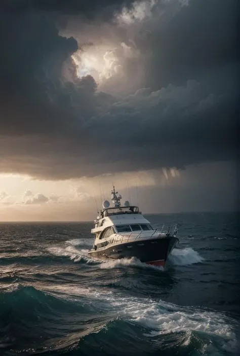 ((glossy still photo sunset storm [hurricane | water spout | tornado | whirlpool] photo of yacht taken as travel poster photo)BREAK(perfect high contrast lighting and photography)BREAK(post-processing: sharpen, expert Photoshop edit, ISO 200 color film noise, corner darken vignette) ð´ð ð¡ð£
<lora:LCM-LoRA-XL_V1:0.21>
<lora:SDXLHighDetail_v5:0.4>
<lora:sdxl_photorealistic_slider_v1:1.2> 
<lora:RMSDXL-DarknessCinema-XL_V1:1.2>
 <lora:yacht_XL:1>