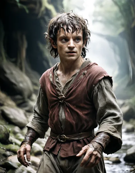 Frodo Baggins from 'the lords of the ring',